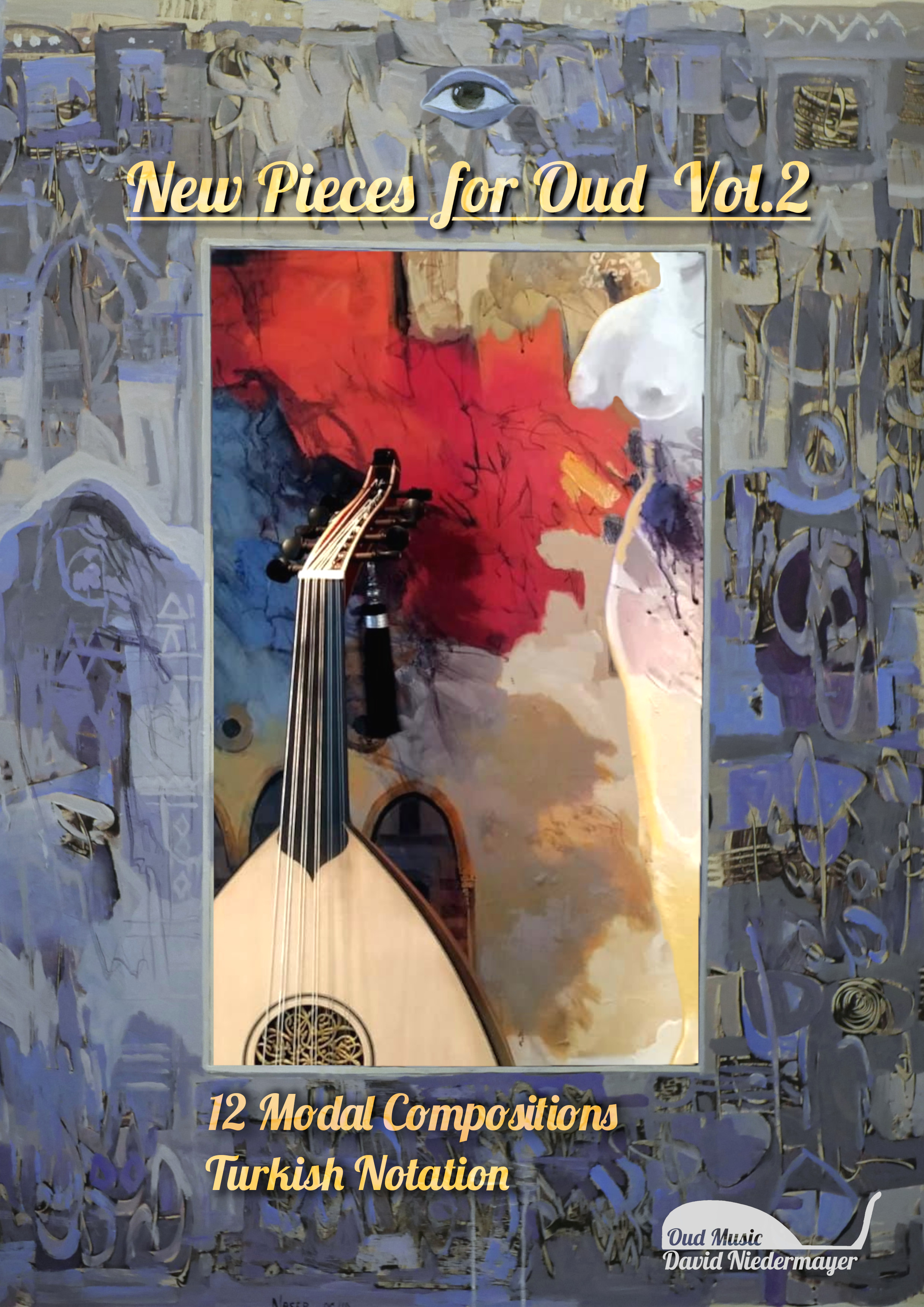 Artwork Book Cover New Pieces for Oud Vol.2 TN